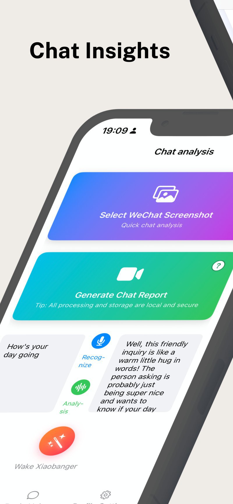 ReplySense message input